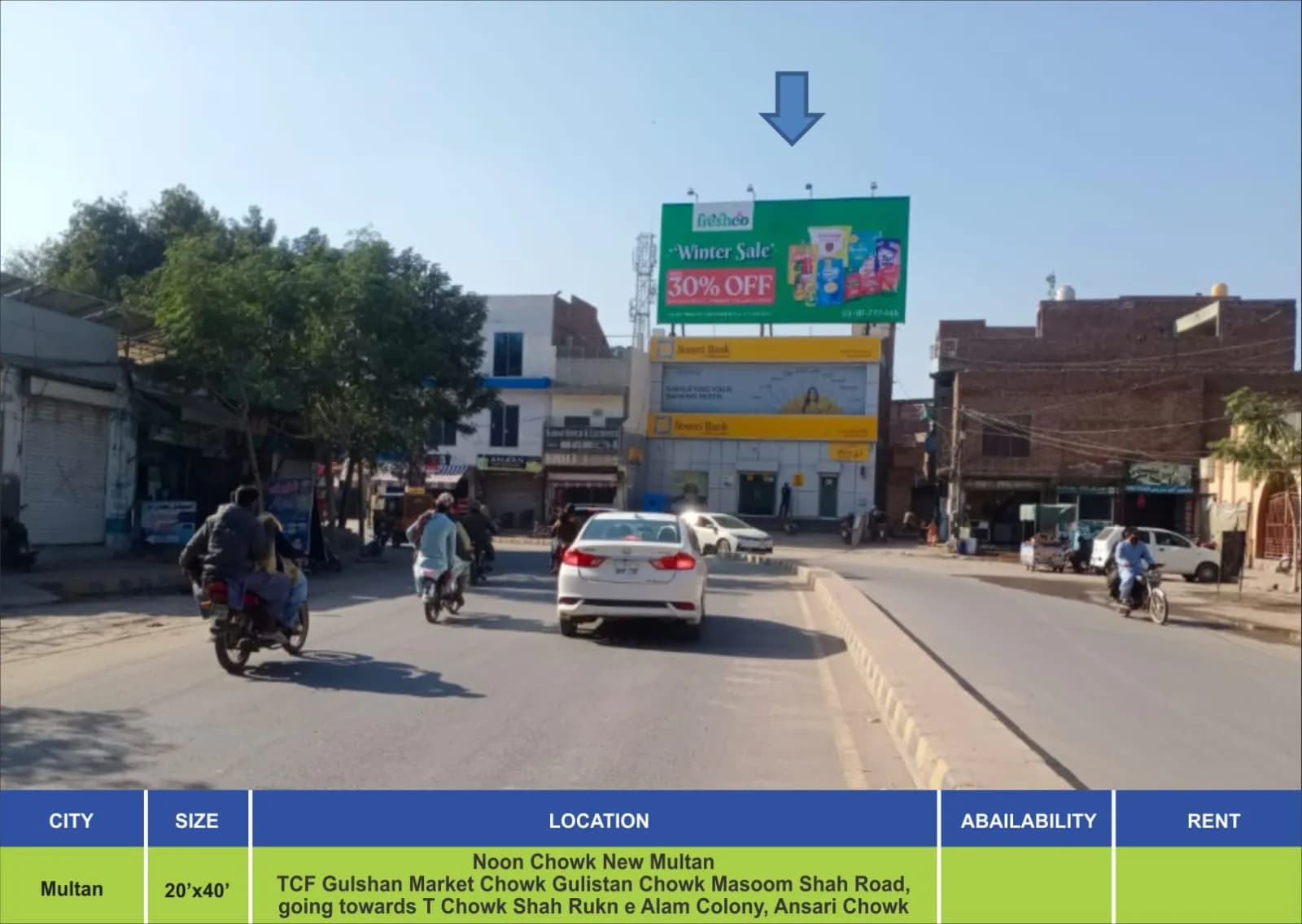 NOON CHOWK NEW MULTAN