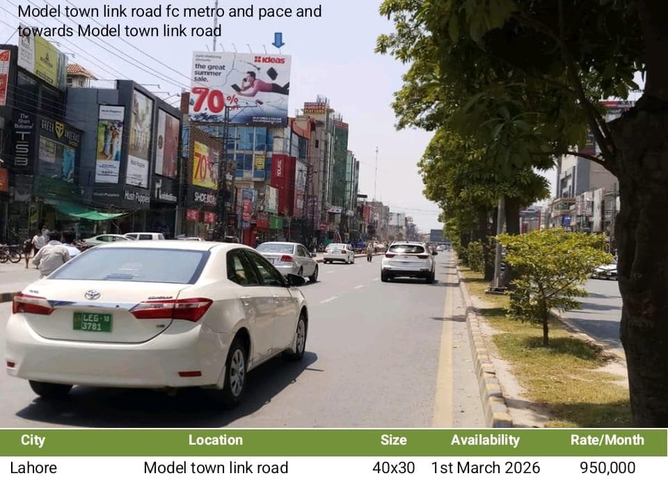 MODEL TOWN LINK ROAD LAHORE