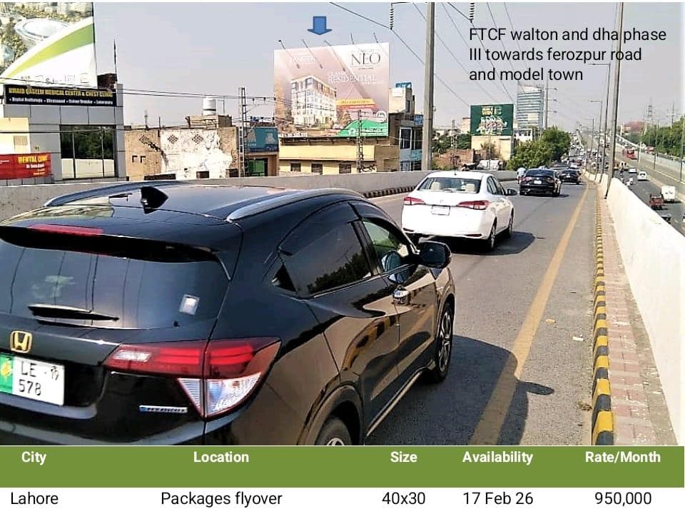 PACKAGES FLYOVER LAHORE