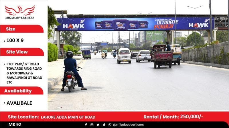 LAHORE ADDA MAIN GT ROAD