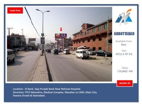 JS BANK,OPP PUNJAB BANK  NEAR REHMAT HOSPITAL