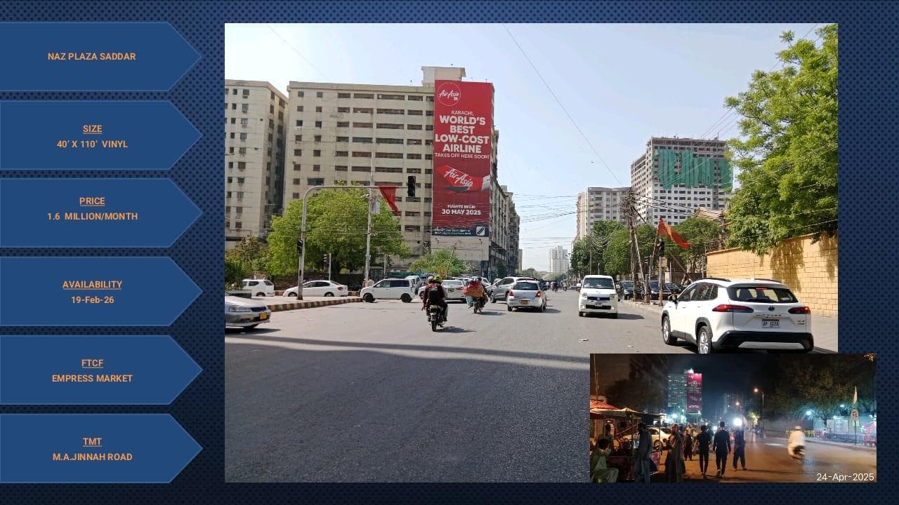 NAZ PLAZA SADDAR