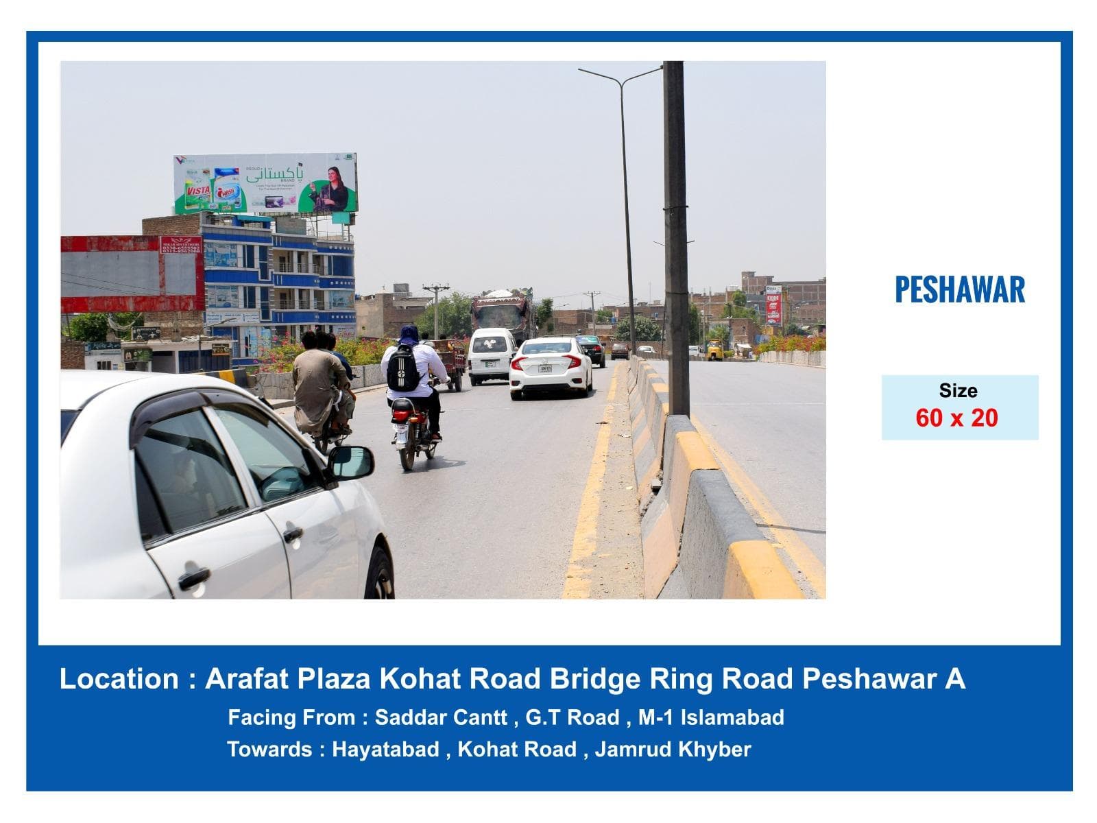 ARAFAT PLAZA KOHAT ROAD RING ROAD