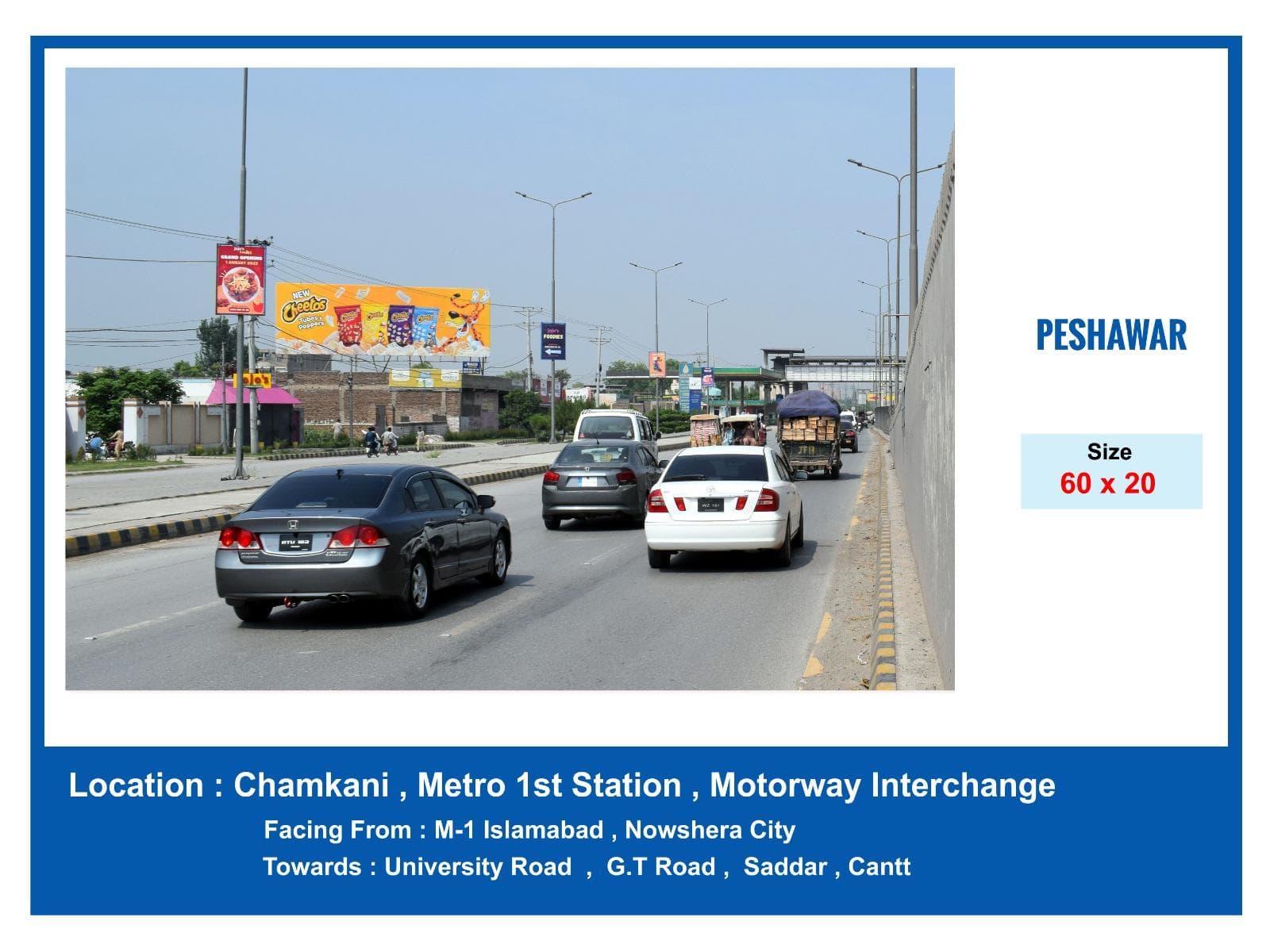 CHAMKANI, METRO 1ST STATION, MOTORWAY INTERCHANGE