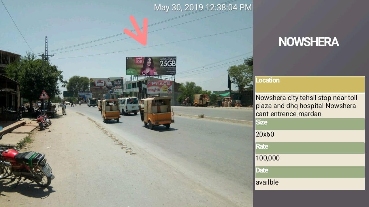 NOWSHERA CITY TEHSIL STOP NEAR TOLL PLAZA