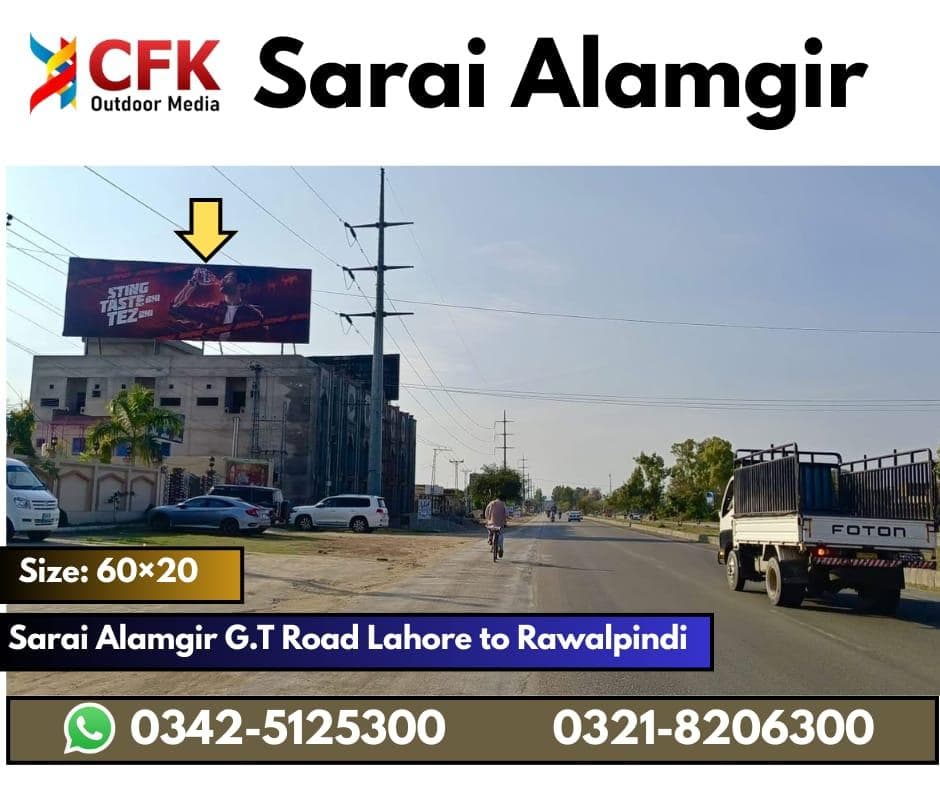 SARAI ALAMGIR G.T ROAD LAHORE TO RAWALPINDI
