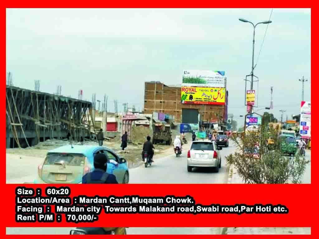 MARDAN CANTT,MUQAAM CHOWK