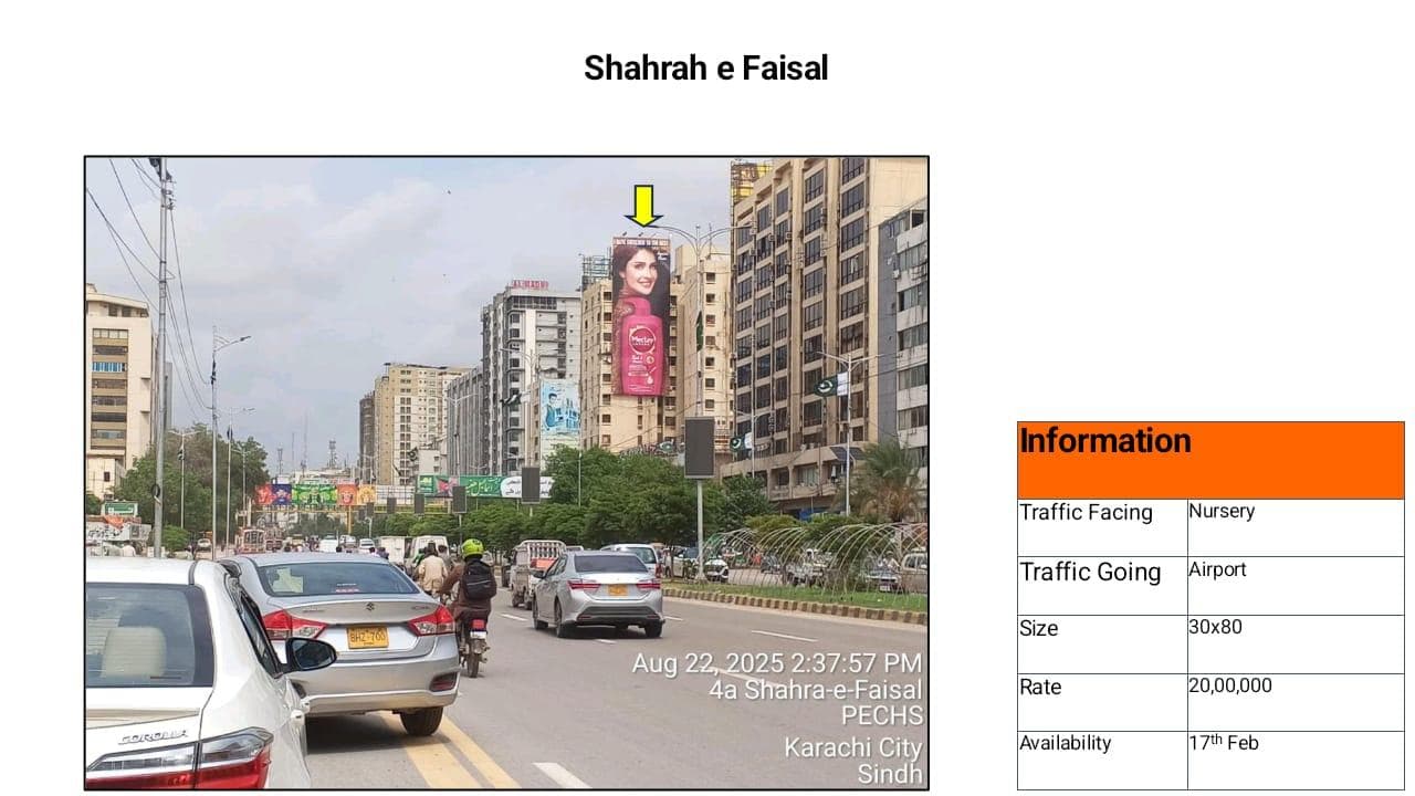 SHAHRAH E FAISAL