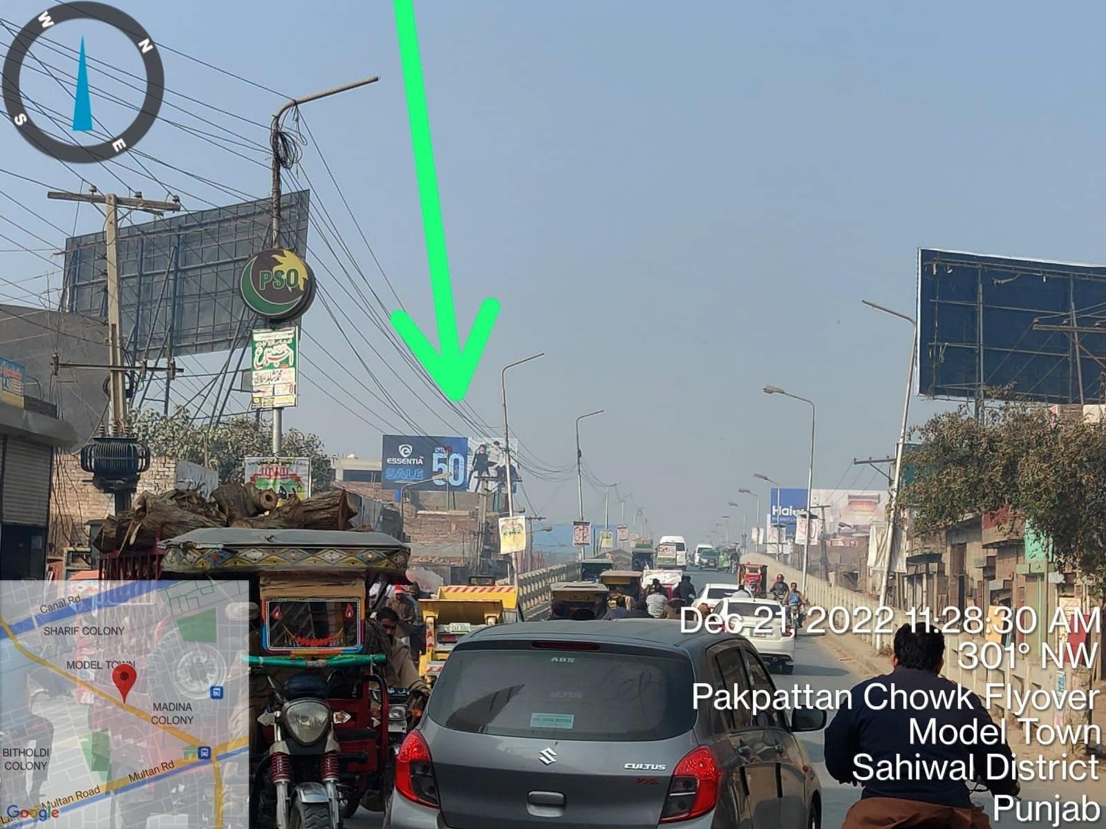 PAKPATTAN CHOWK FLYOVER MODEL TOWN