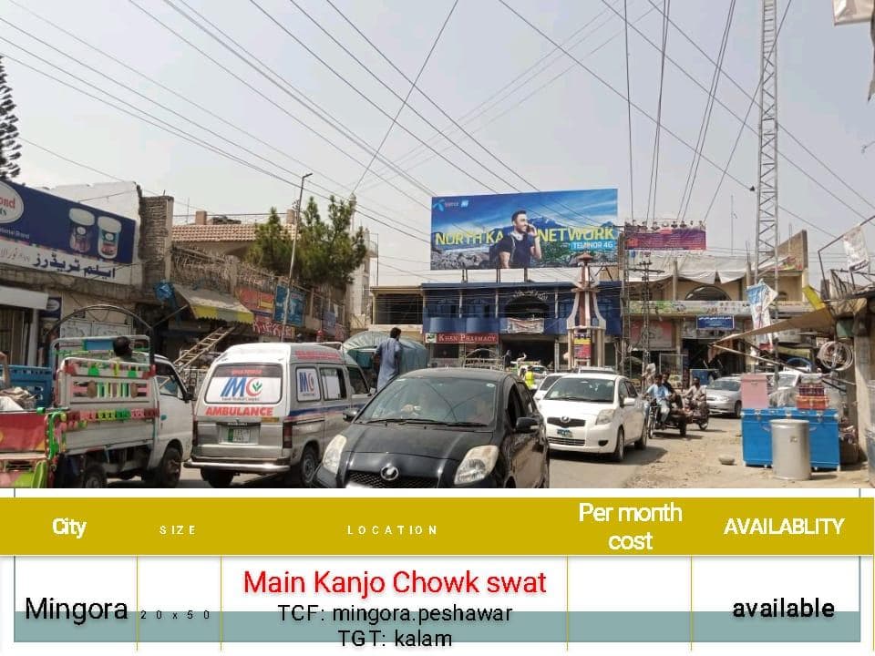 MAIN KANJO CHOWK SWAT