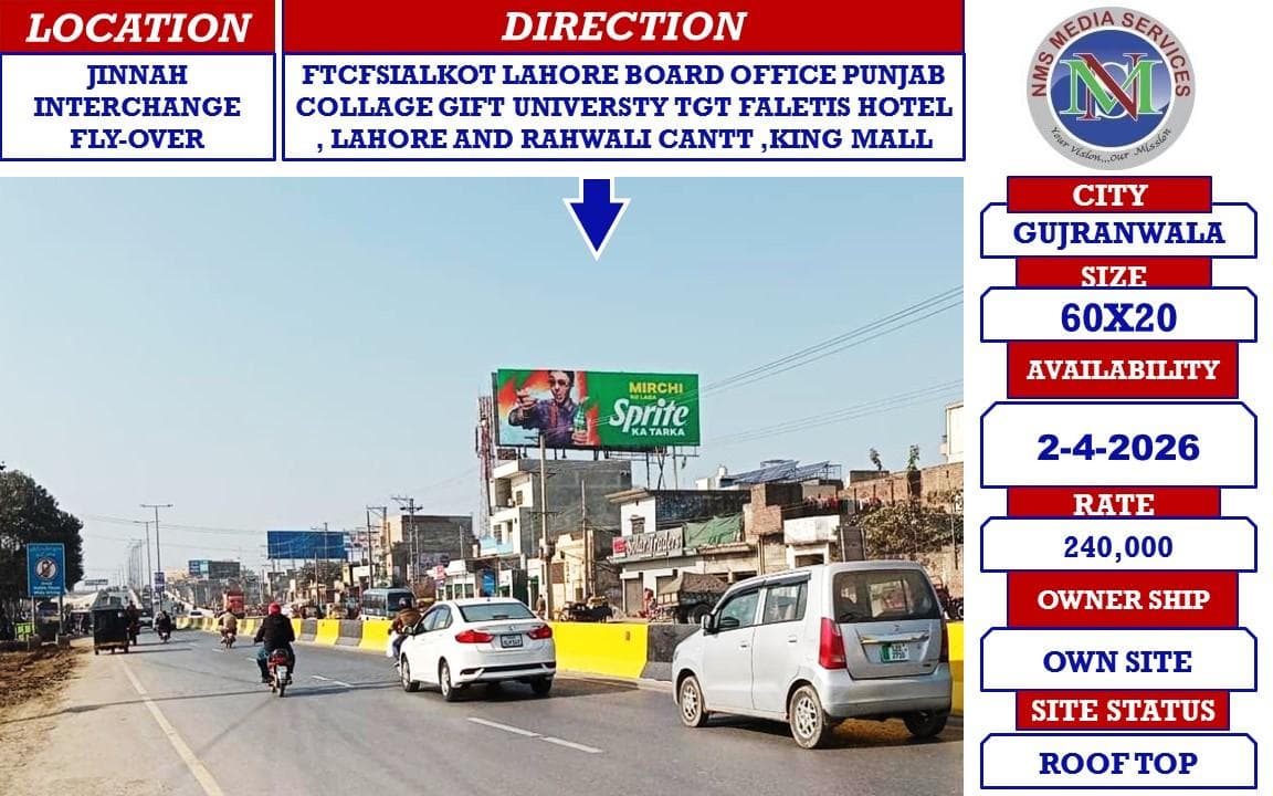 JINNAH INTERCHANGE FLY OVER