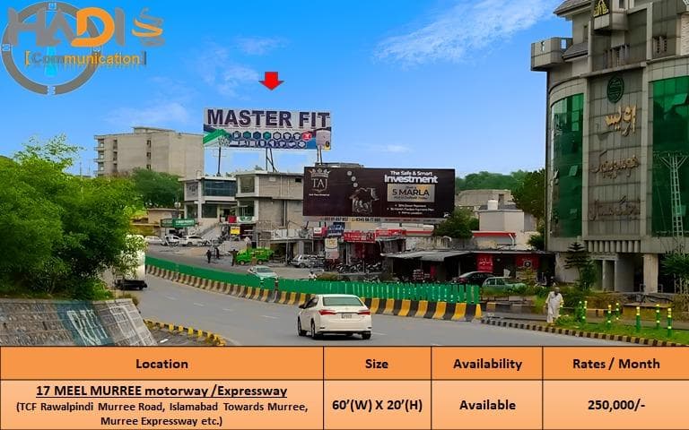 17 MEEL MURREE MOTORWAY