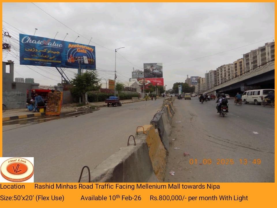 RASHID MINHAS ROAD KARACHI