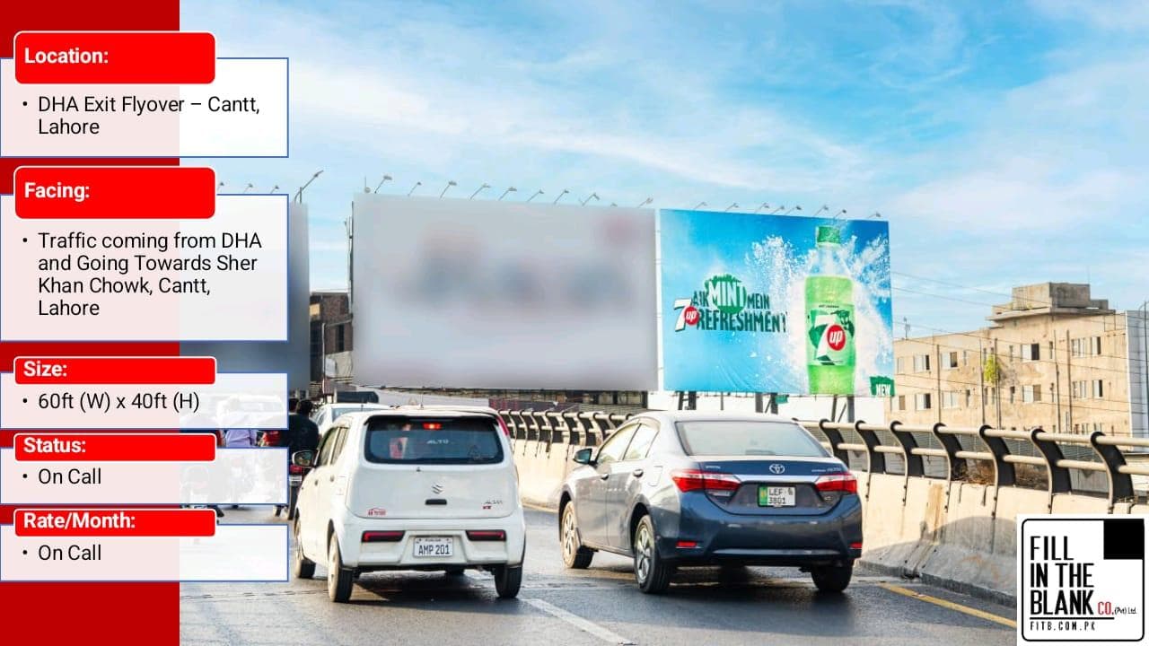DHA EXIT FLYOVER-CANTT,